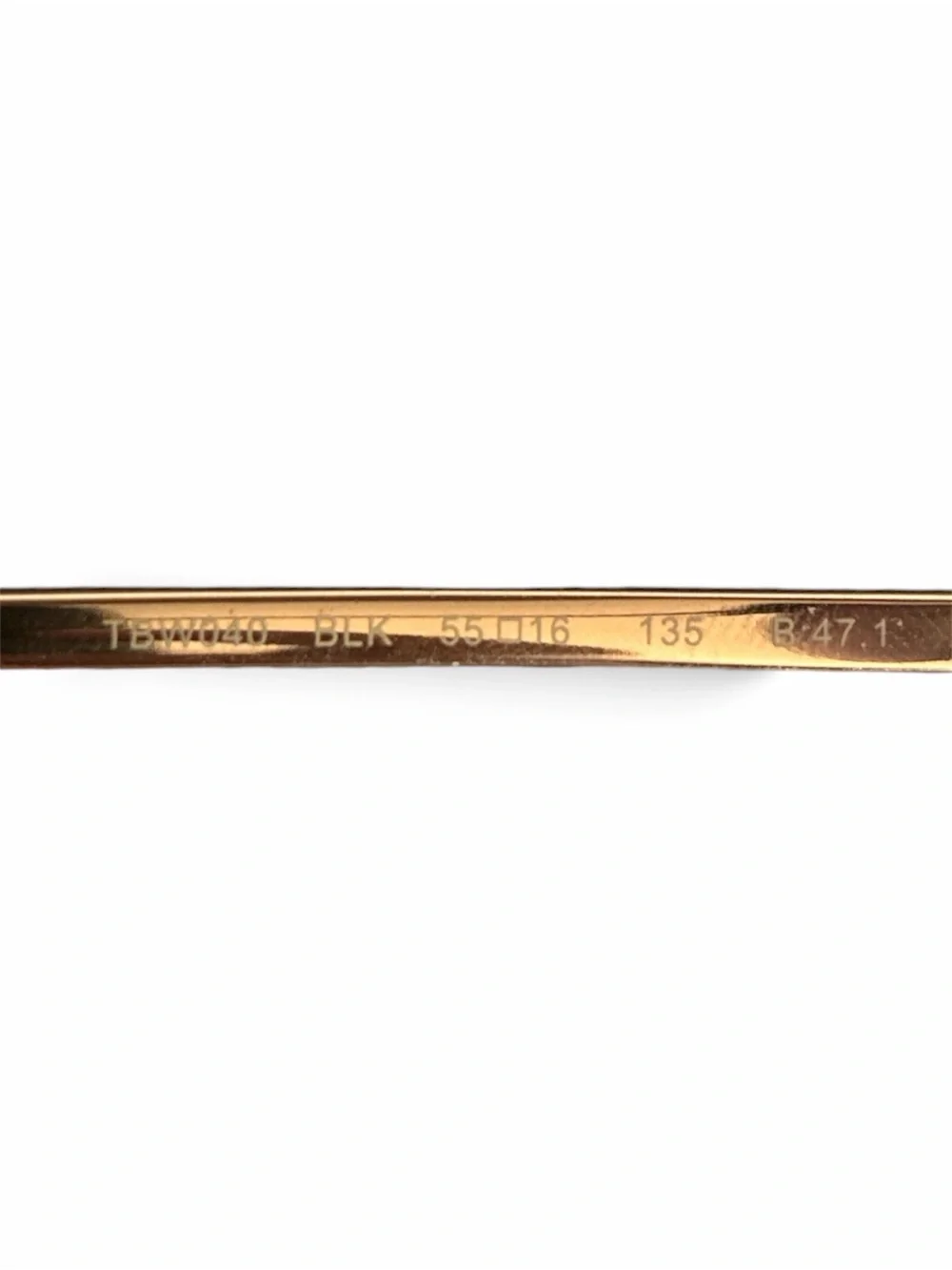 Ted Baker Black and Gold Cat-Eye Sunglasses